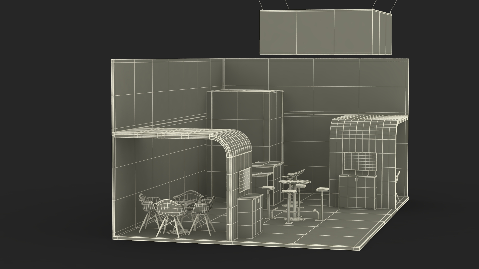 Trade Show Exhibition Stand 3D