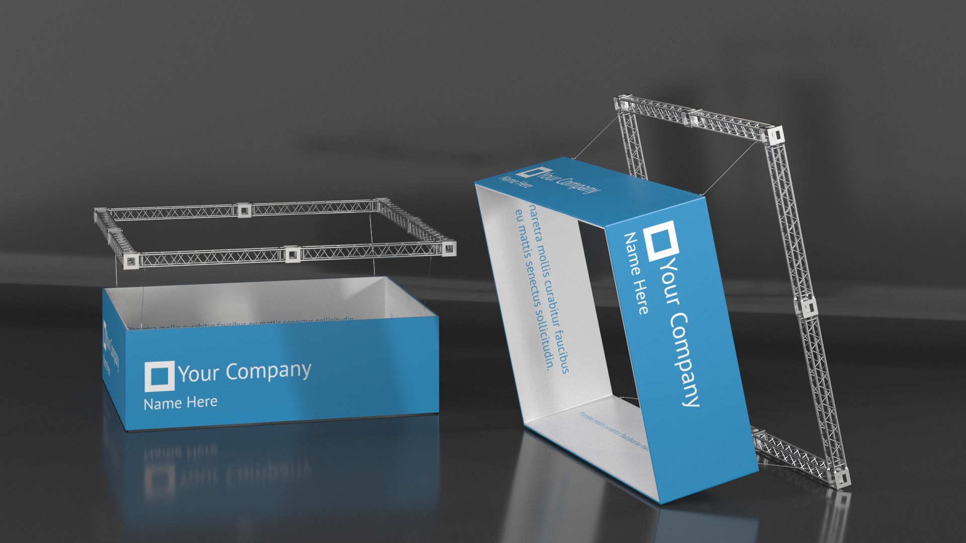 Trade Show Exhibition Stand 3D