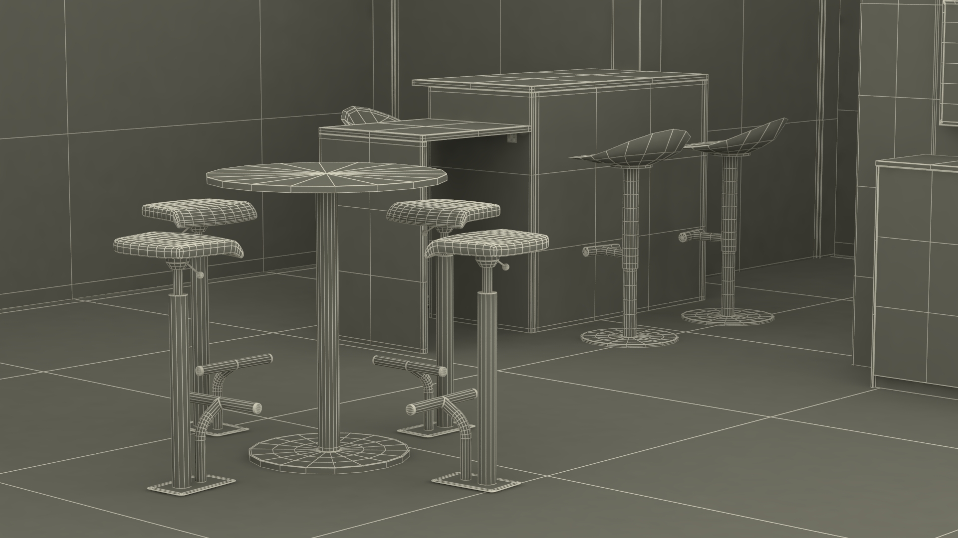 Trade Show Exhibition Stand 3D