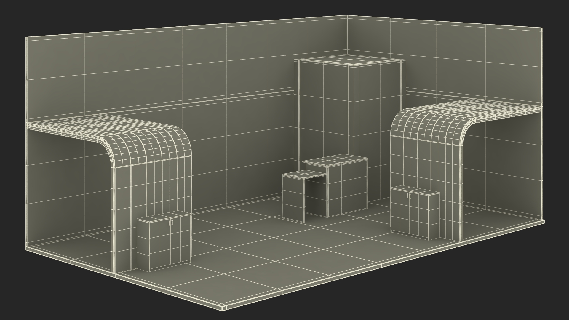 Trade Show Exhibition Stand 3D