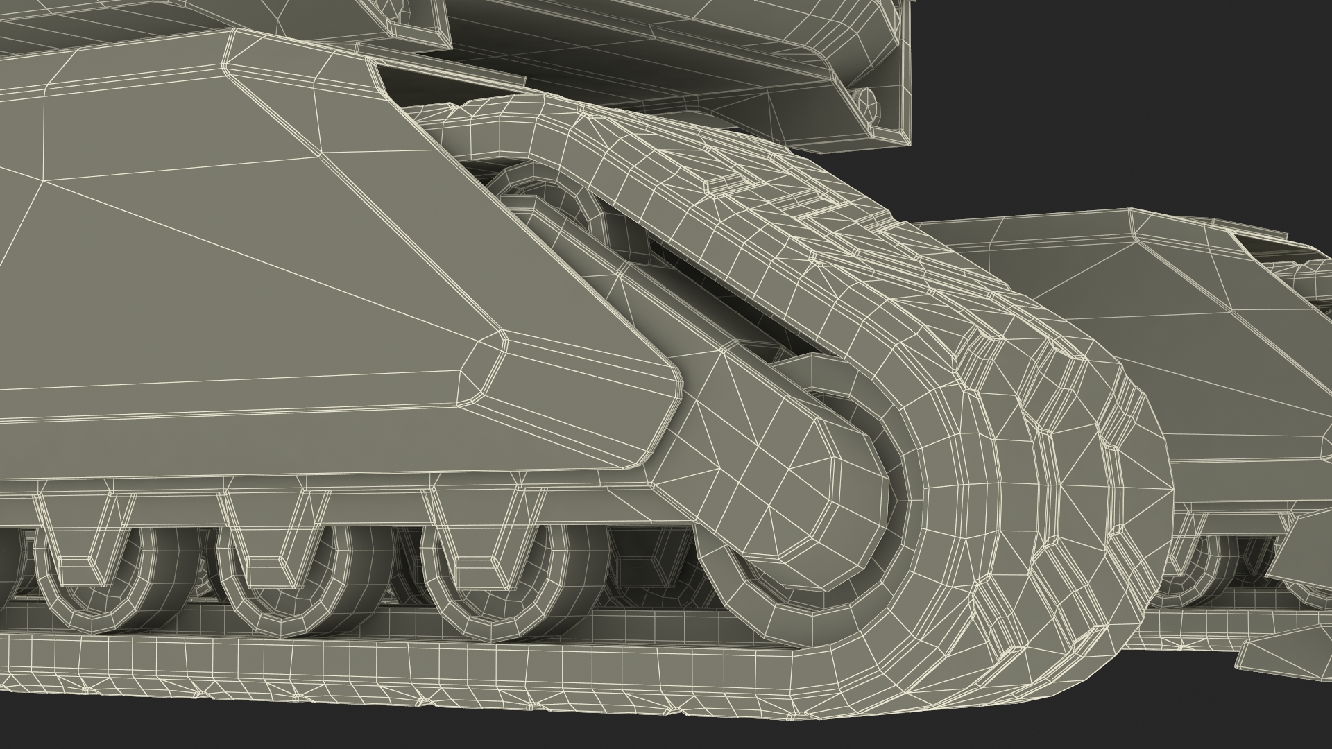 Futuristic Excavator Machine New 3D