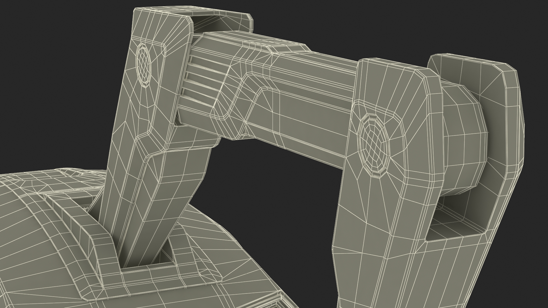 Futuristic Excavator Machine New 3D