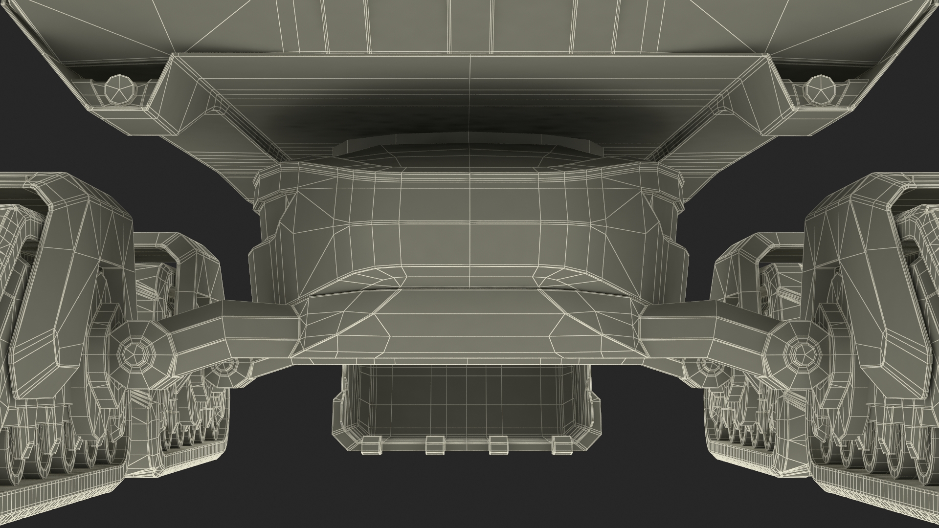 Futuristic Excavator Machine New 3D