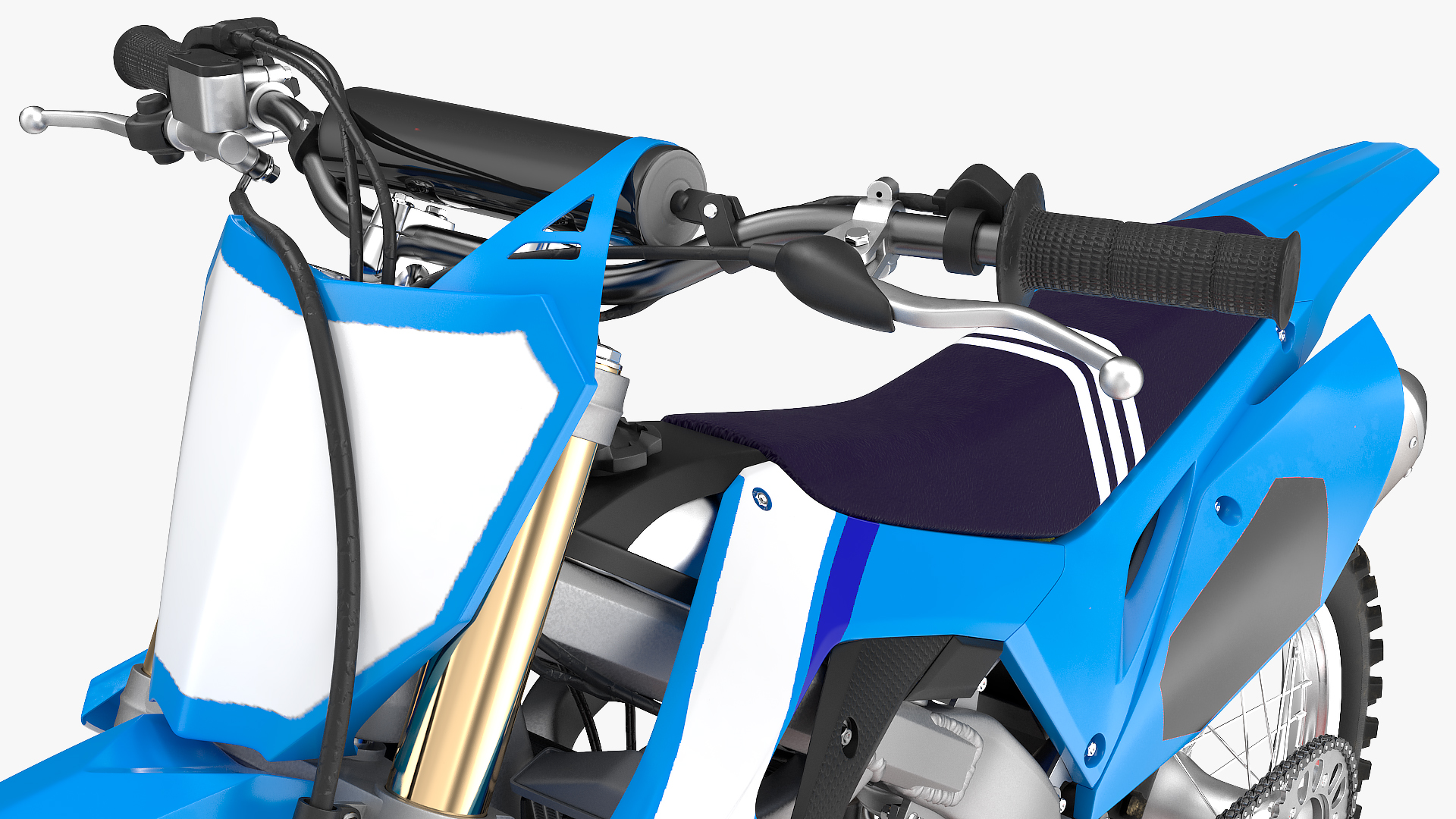 Portable Lift Adapter Kit with Motocross Bike Rigged 3D
