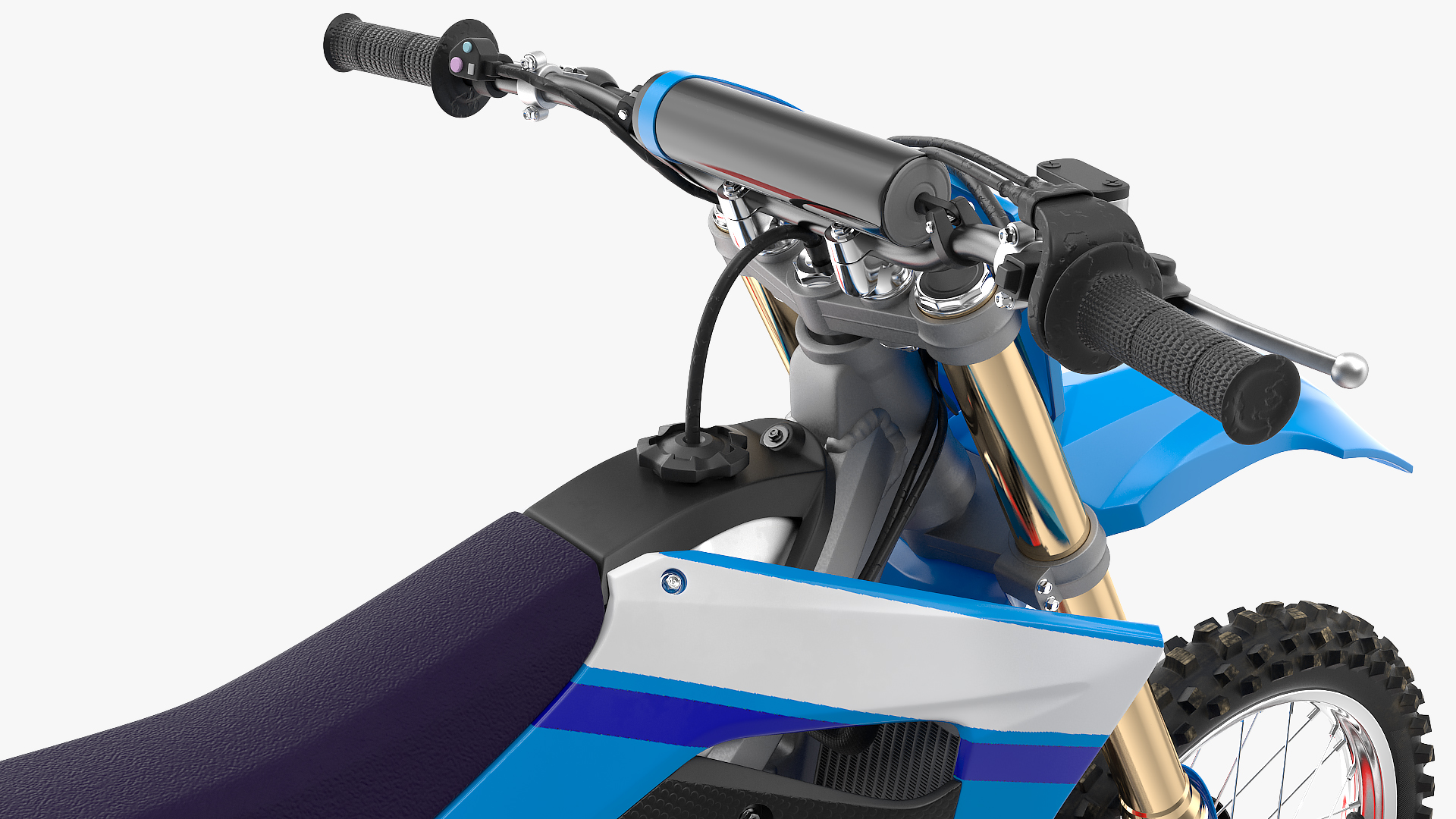 Portable Lift Adapter Kit with Motocross Bike Rigged 3D