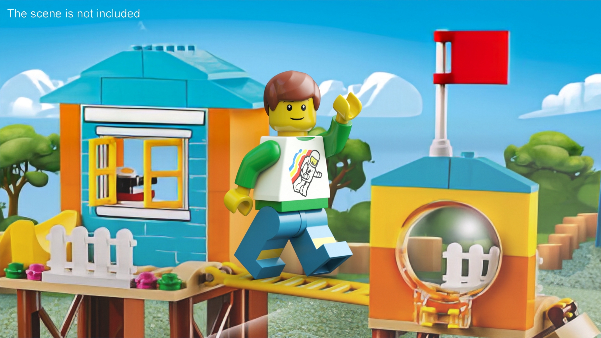 3D model Minifigure LEGO Teenager Rigged for Maya