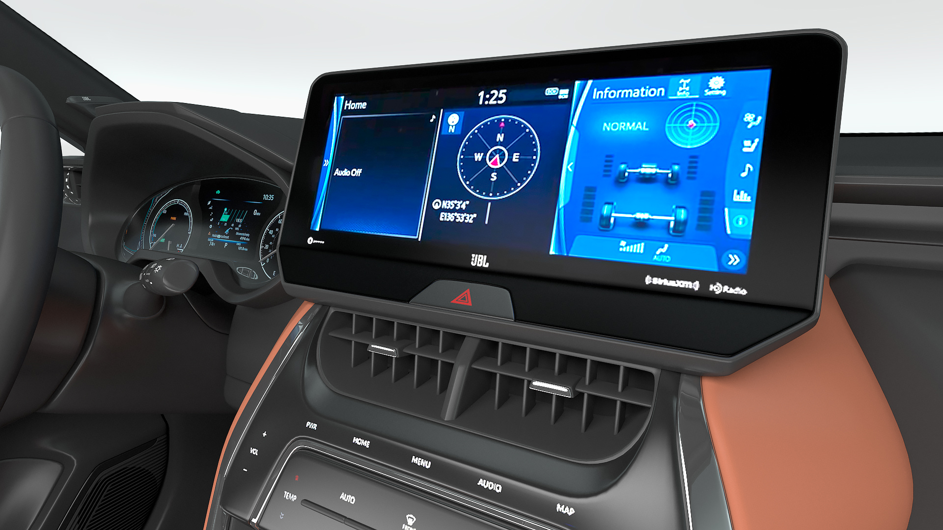 Toyota Venza 2021 Rigged 3D model