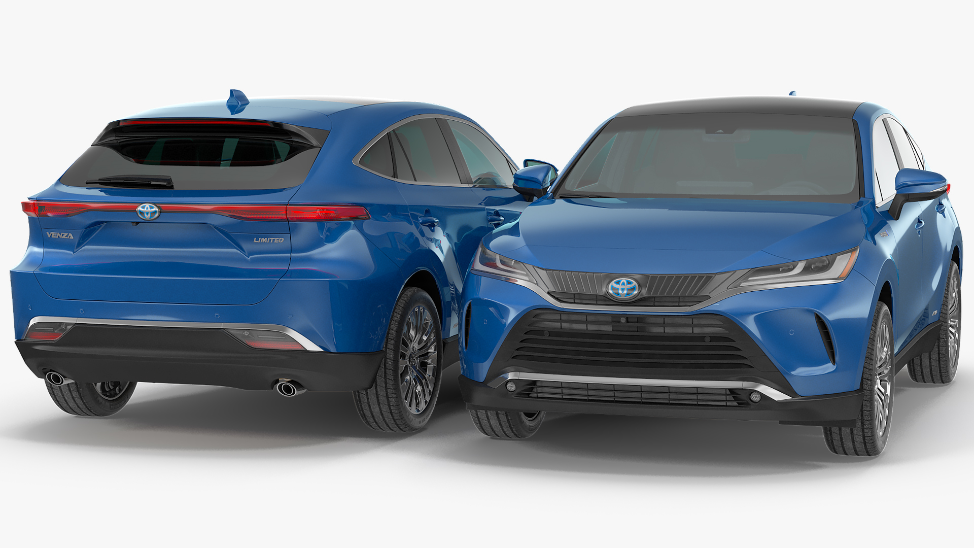 Toyota Venza 2021 Rigged 3D model