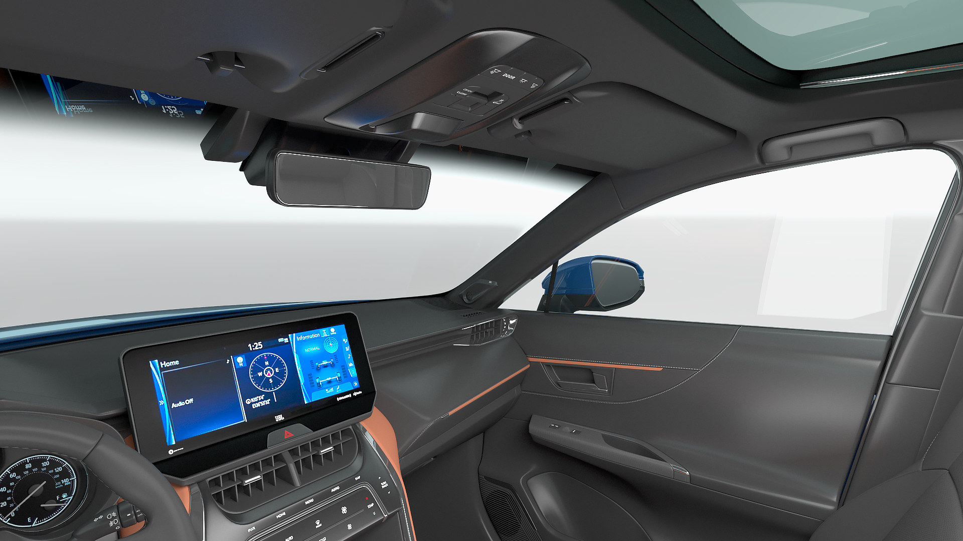 Toyota Venza 2021 Rigged 3D model