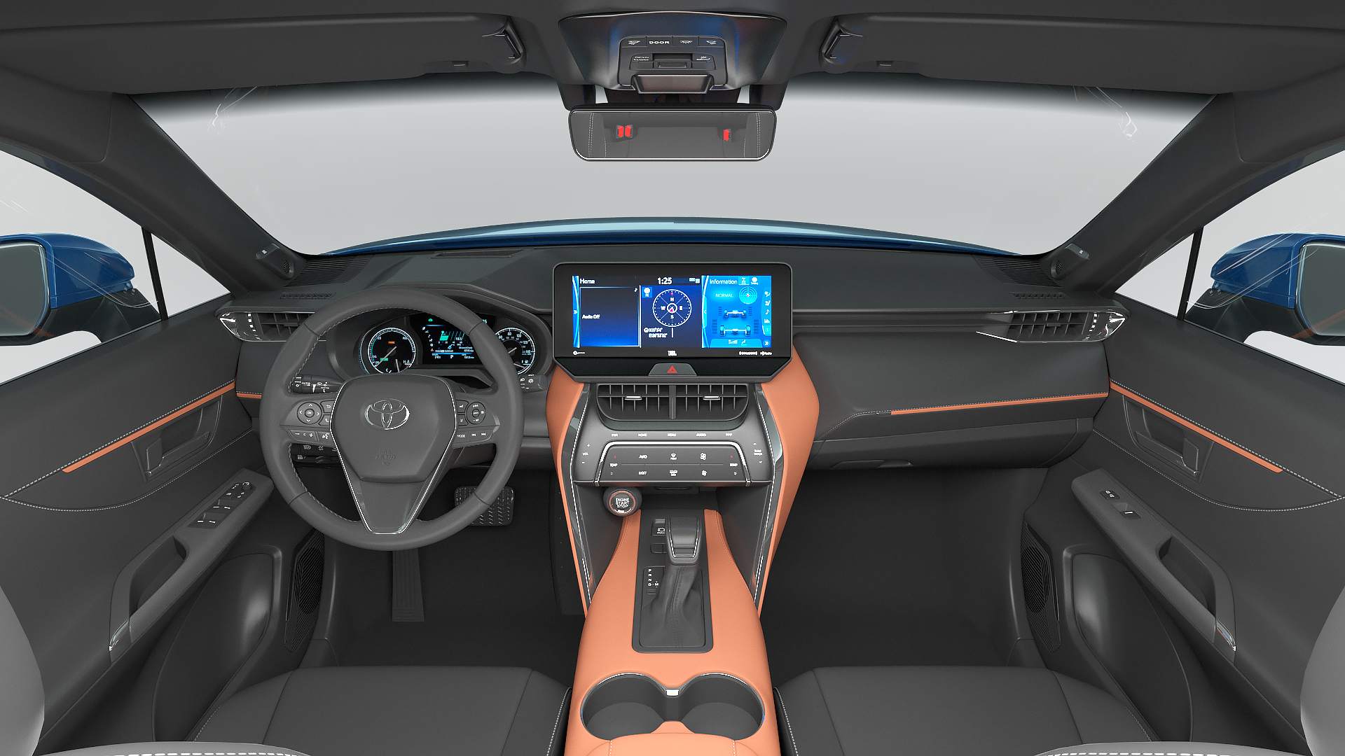 Toyota Venza 2021 Rigged 3D model