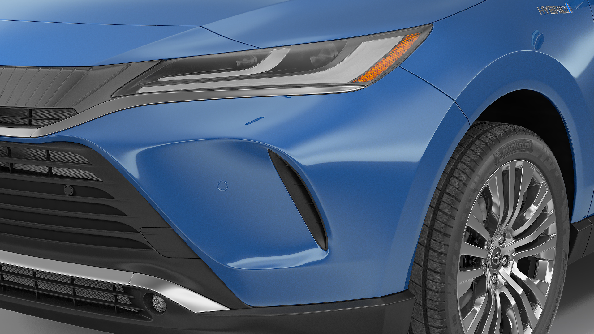 Toyota Venza 2021 Rigged 3D model