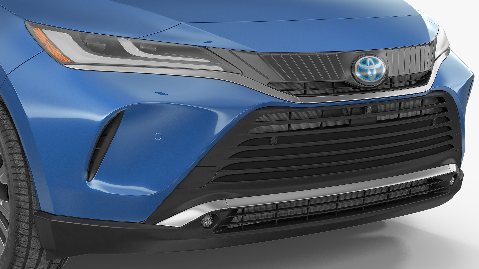 Toyota Venza 2021 Rigged 3D model