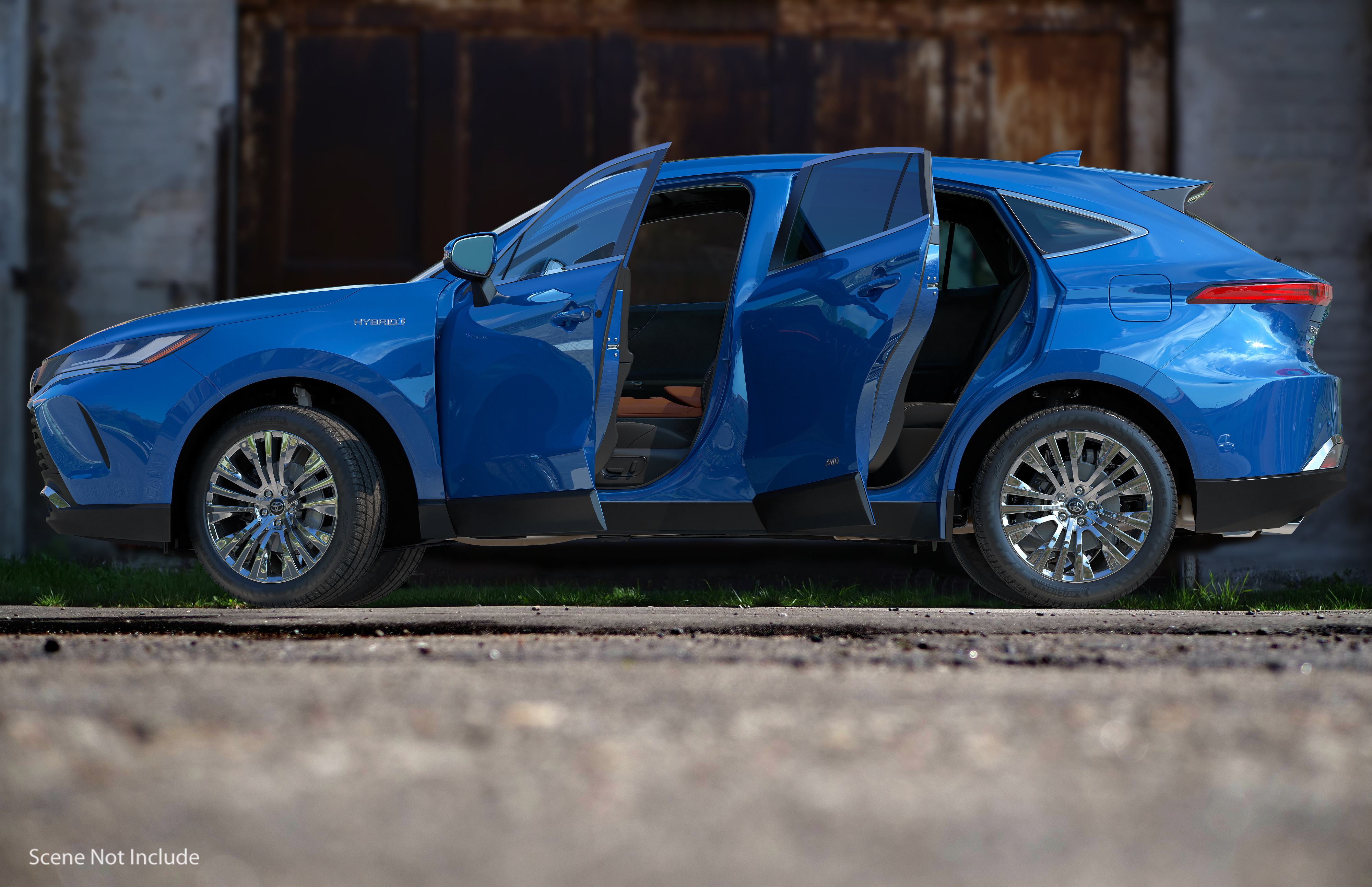 Toyota Venza 2021 Rigged 3D model
