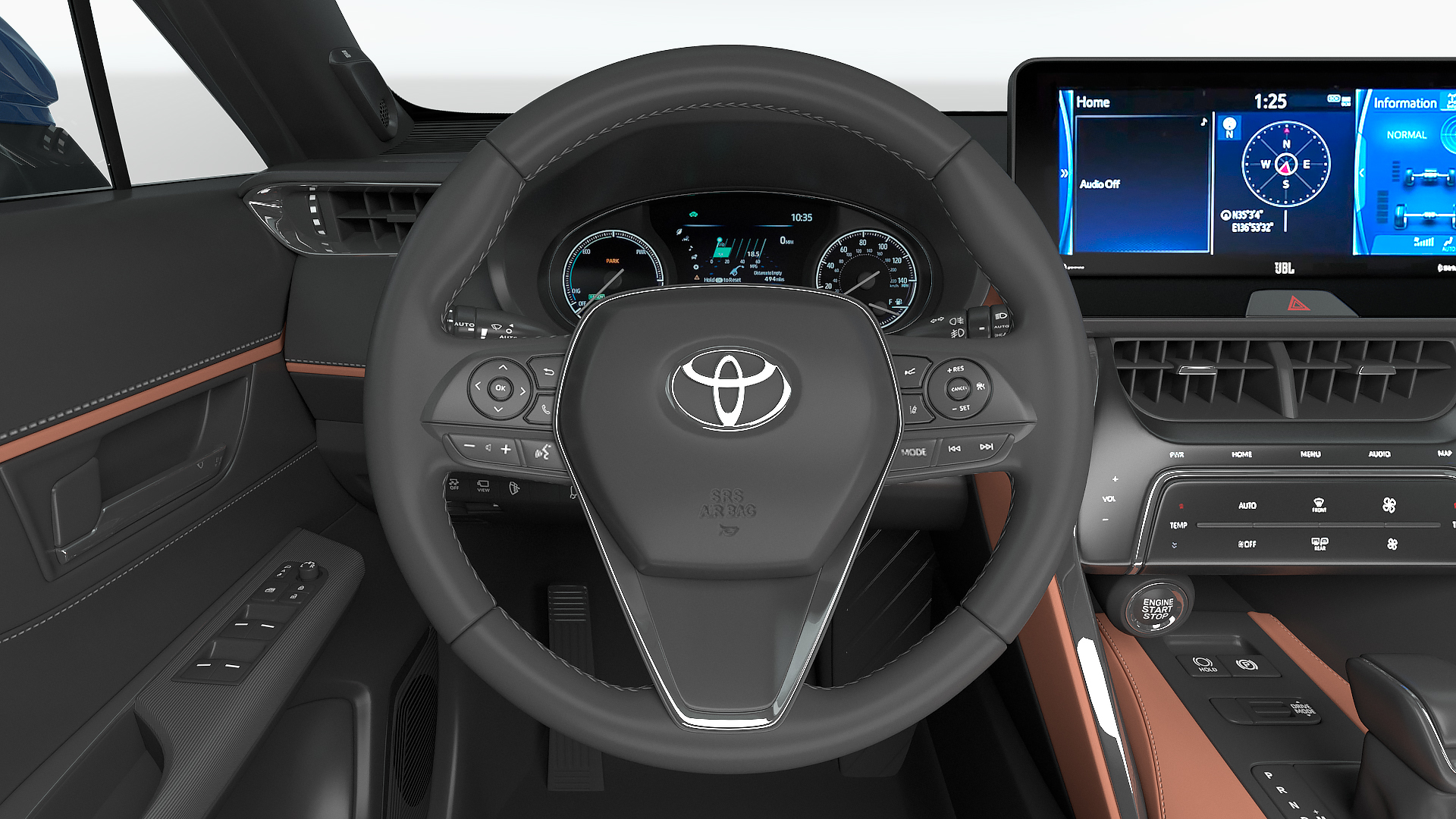 Toyota Venza 2021 Rigged 3D model
