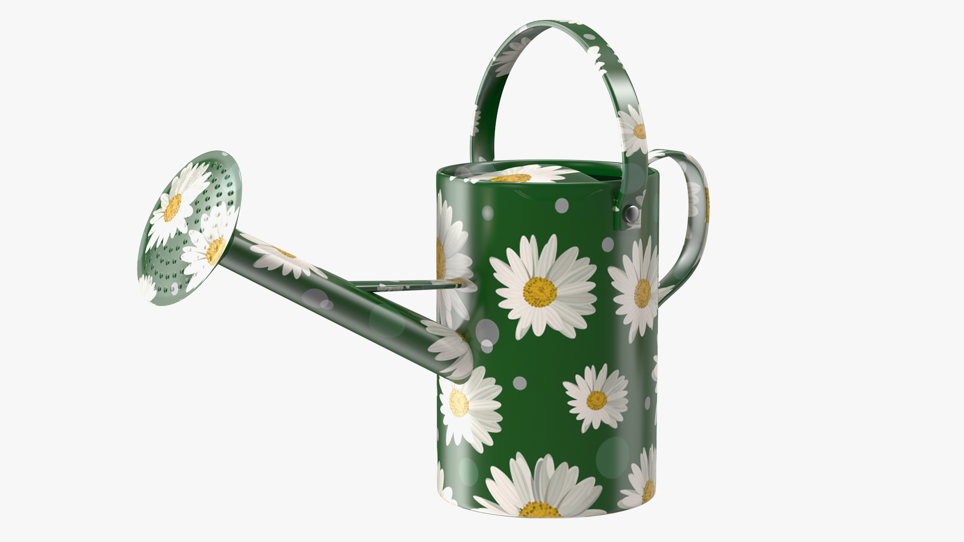 Gardening Outfit with Watering Can 3D model