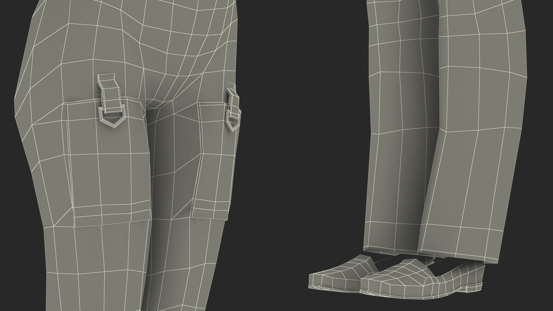 Gardening Outfit with Watering Can 3D model