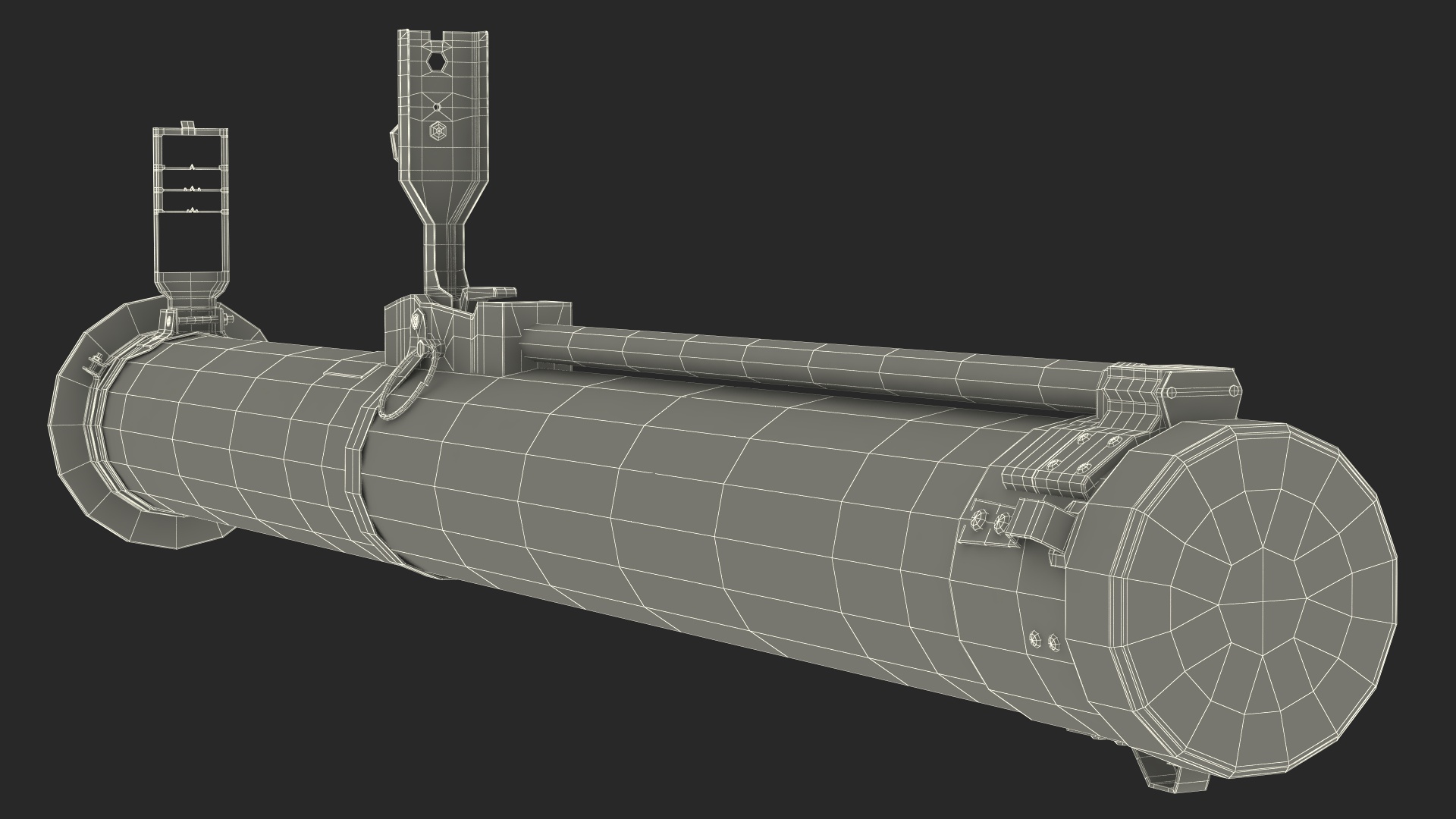 RPG 26 Aglen Russian Grenade Launcher 3D