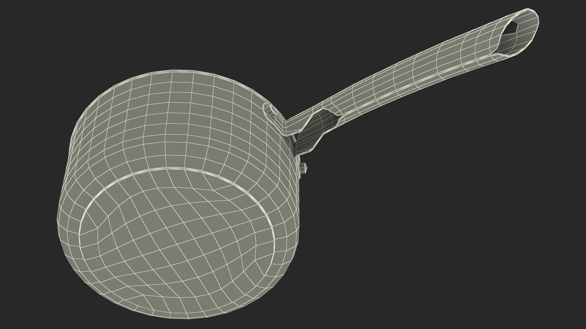 White Tower Saucepan Set 3D model