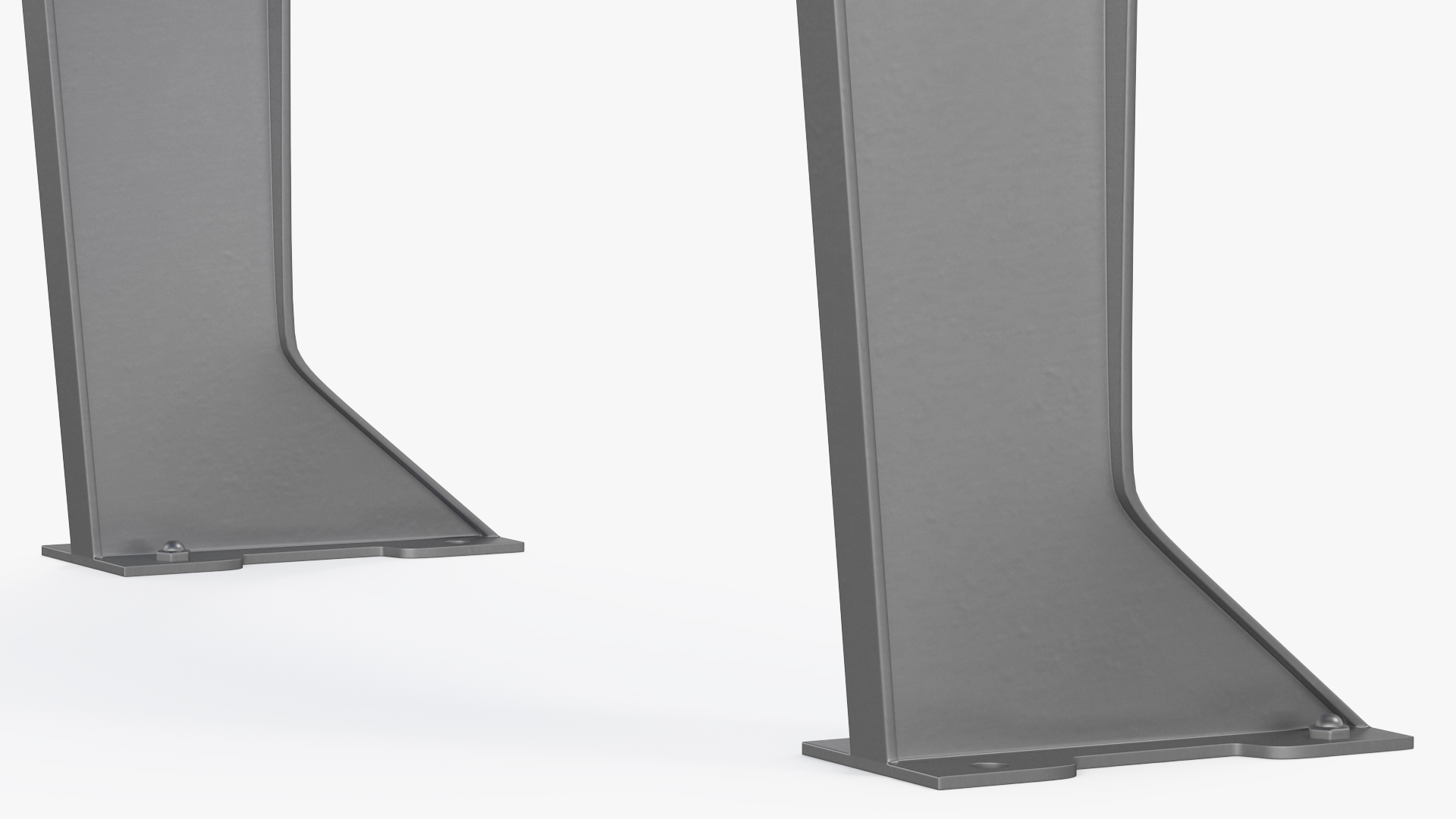 3D model Plastic Stadium Seat Open