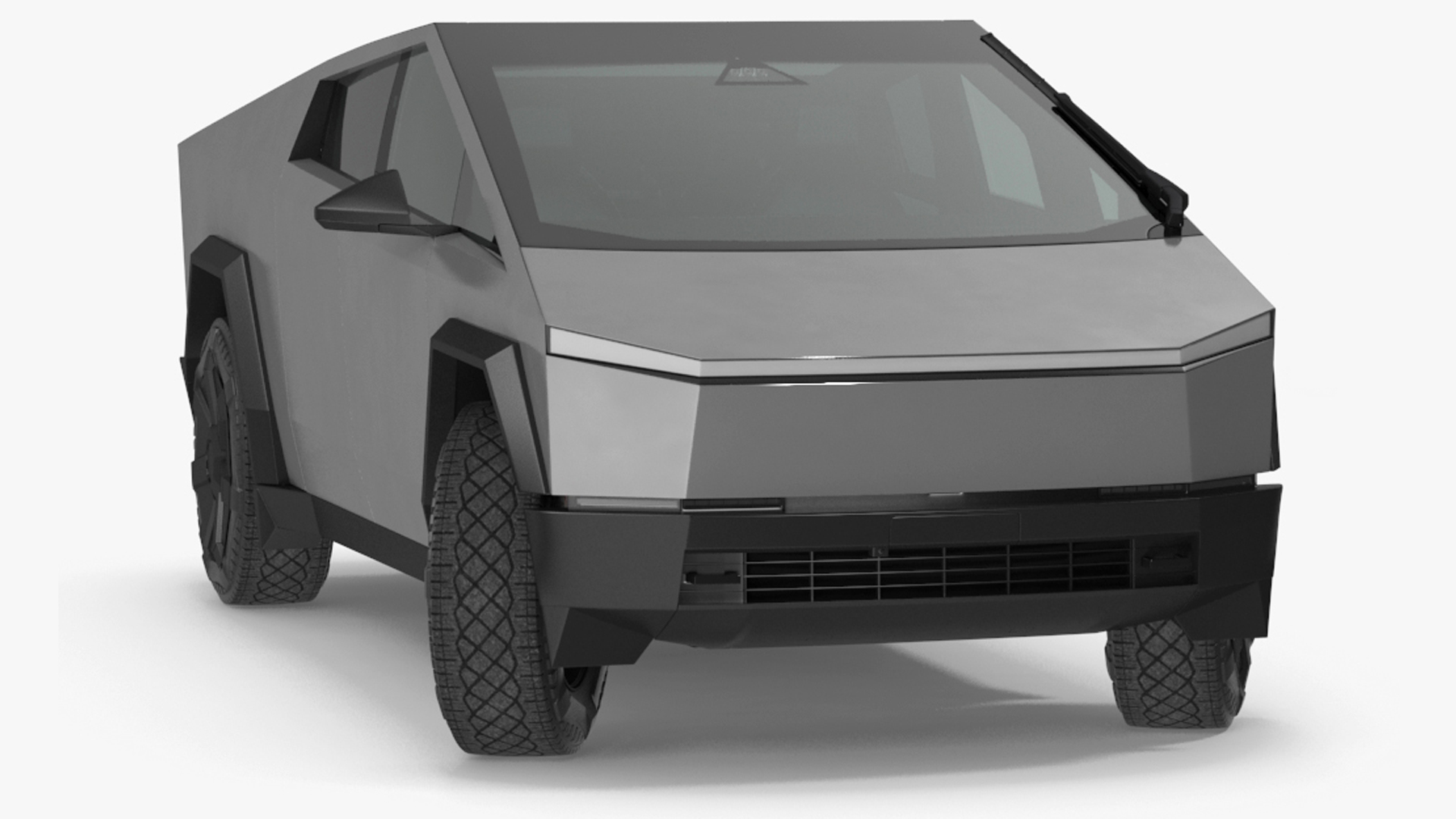 2024 Tesla Cybertruck Rigged for Maya 3D