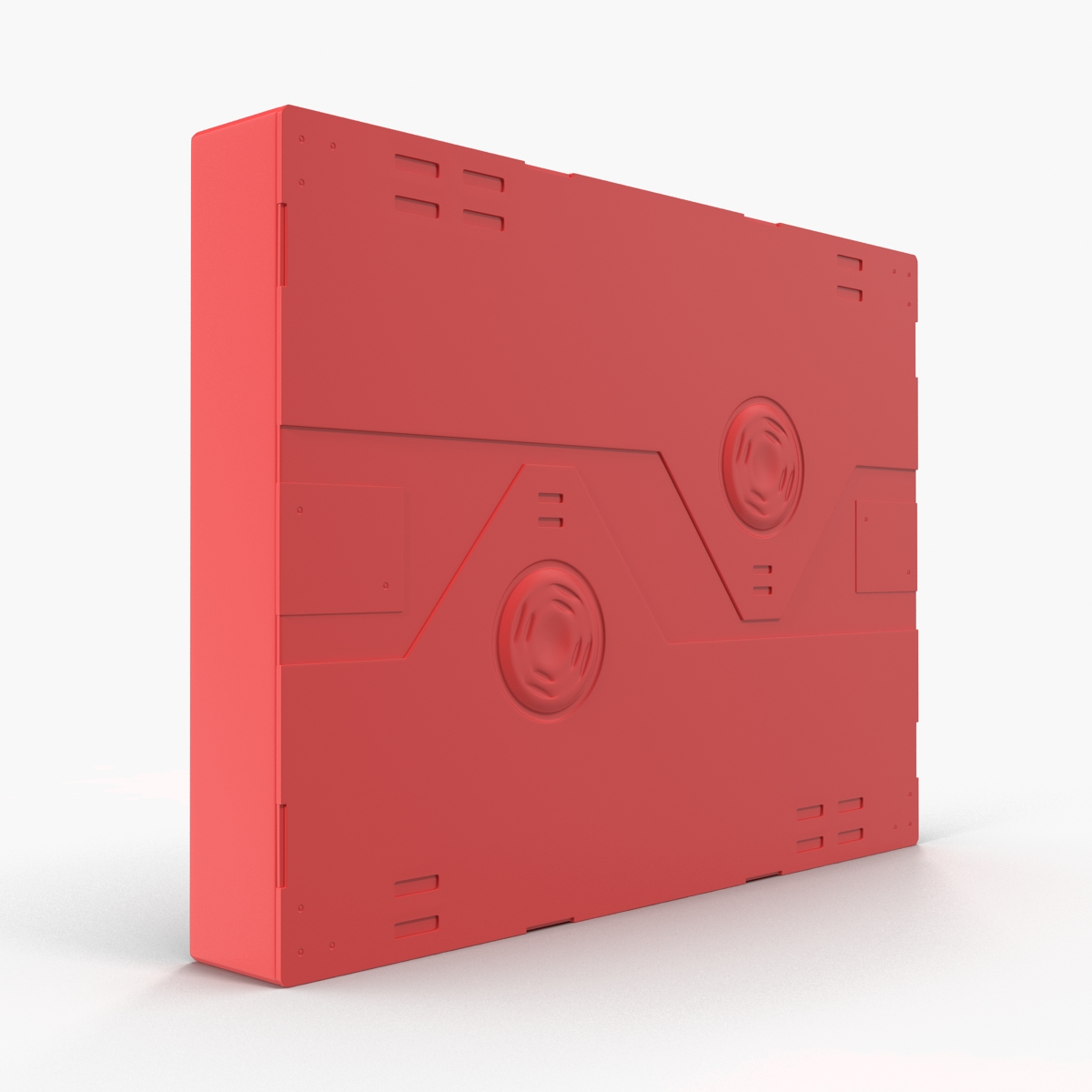 3D Sci Fi Anodized Panels Set