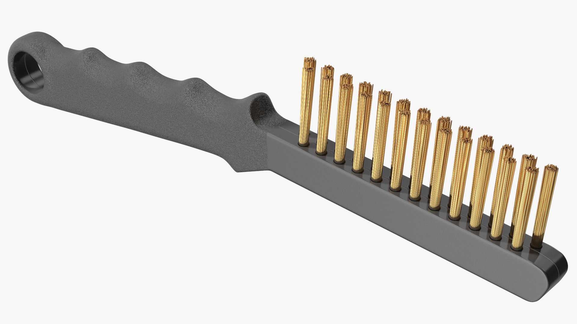 Brake Caliper Cleaning Brush Brass Wire 3D model