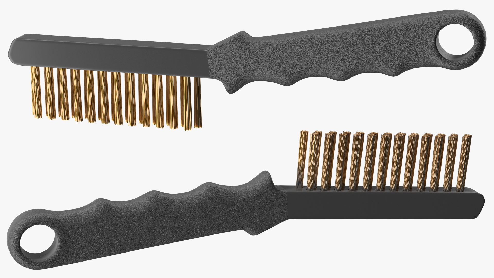 Brake Caliper Cleaning Brush Brass Wire 3D model