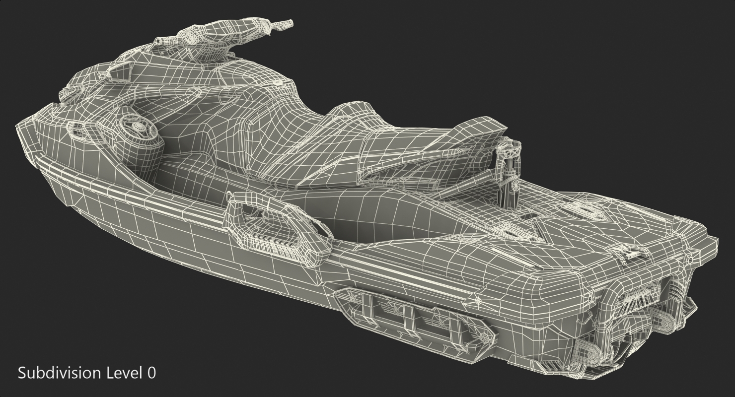 Jet Ski Water Craft 3D model