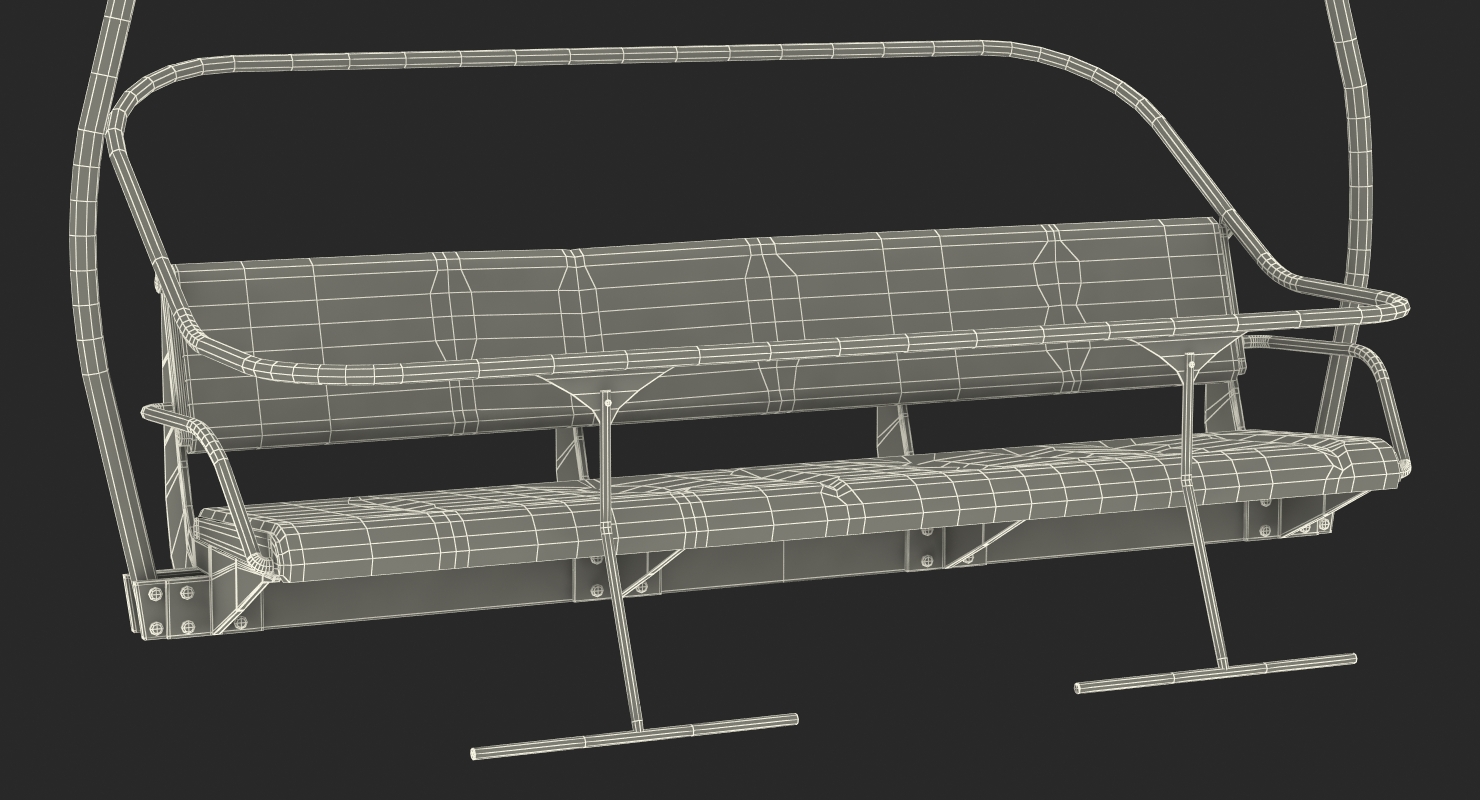 Ski Lift Cabin 3D model