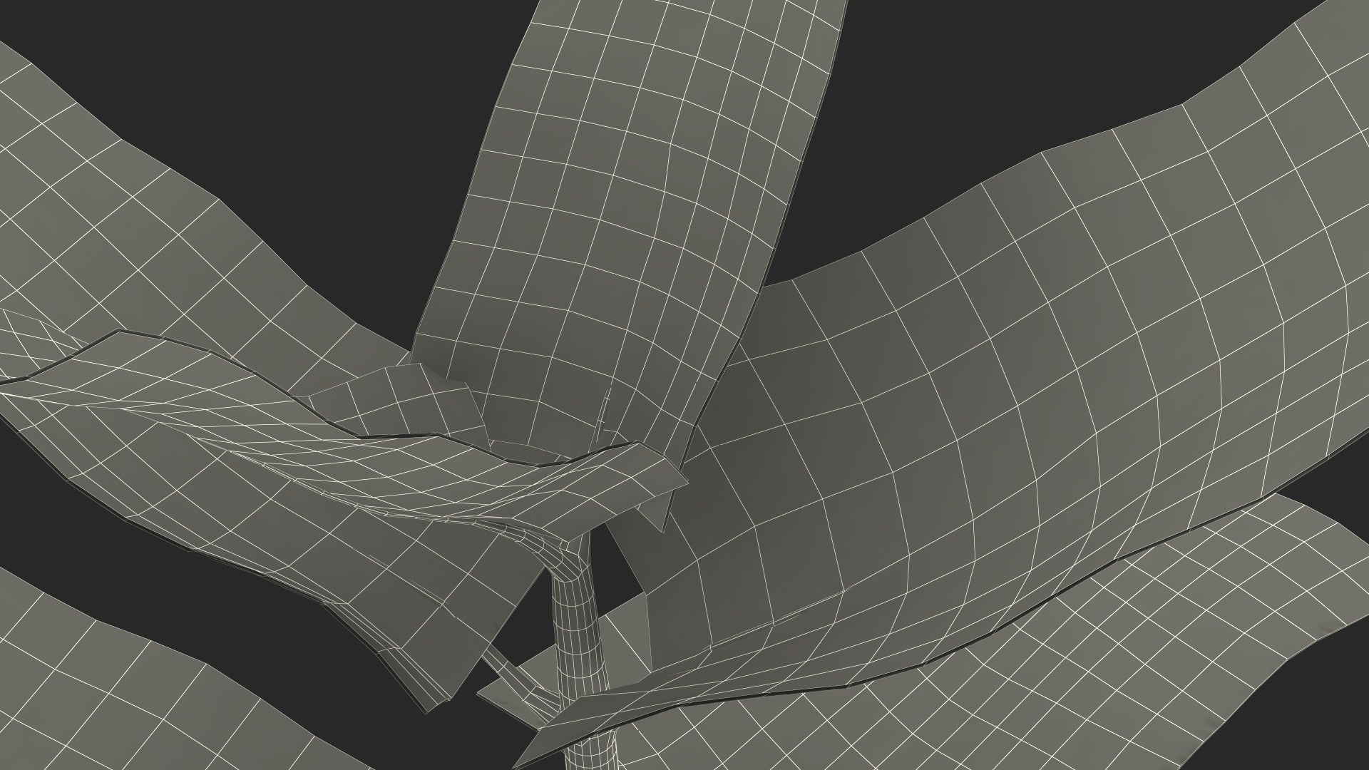 Young Plant with Roots 3D