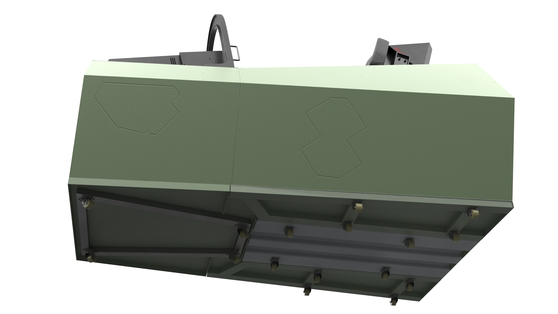 3D Fighter Cockpit Simulator Generic model