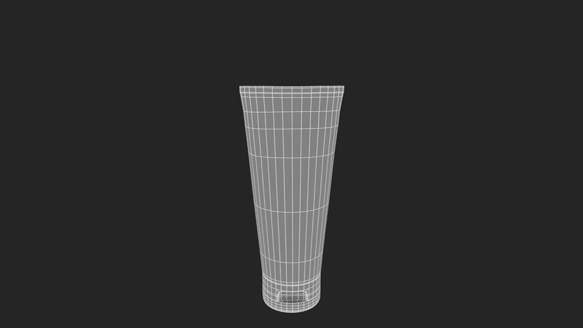 3D Shaving Cream Tube model