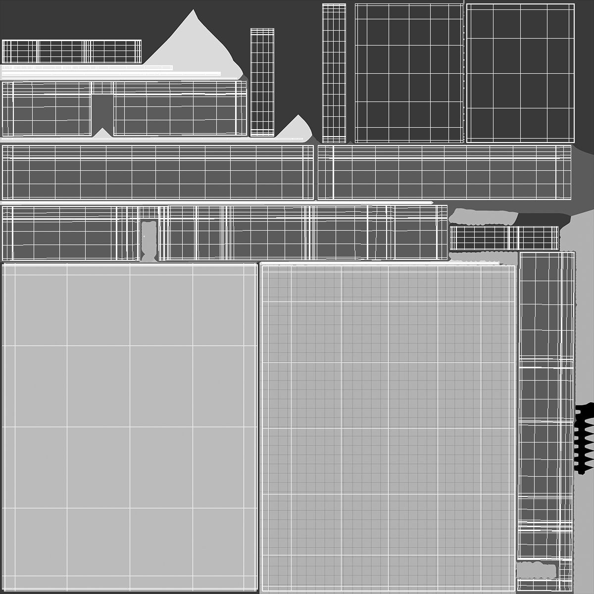 3D Minimarket Grocery Store Interior model