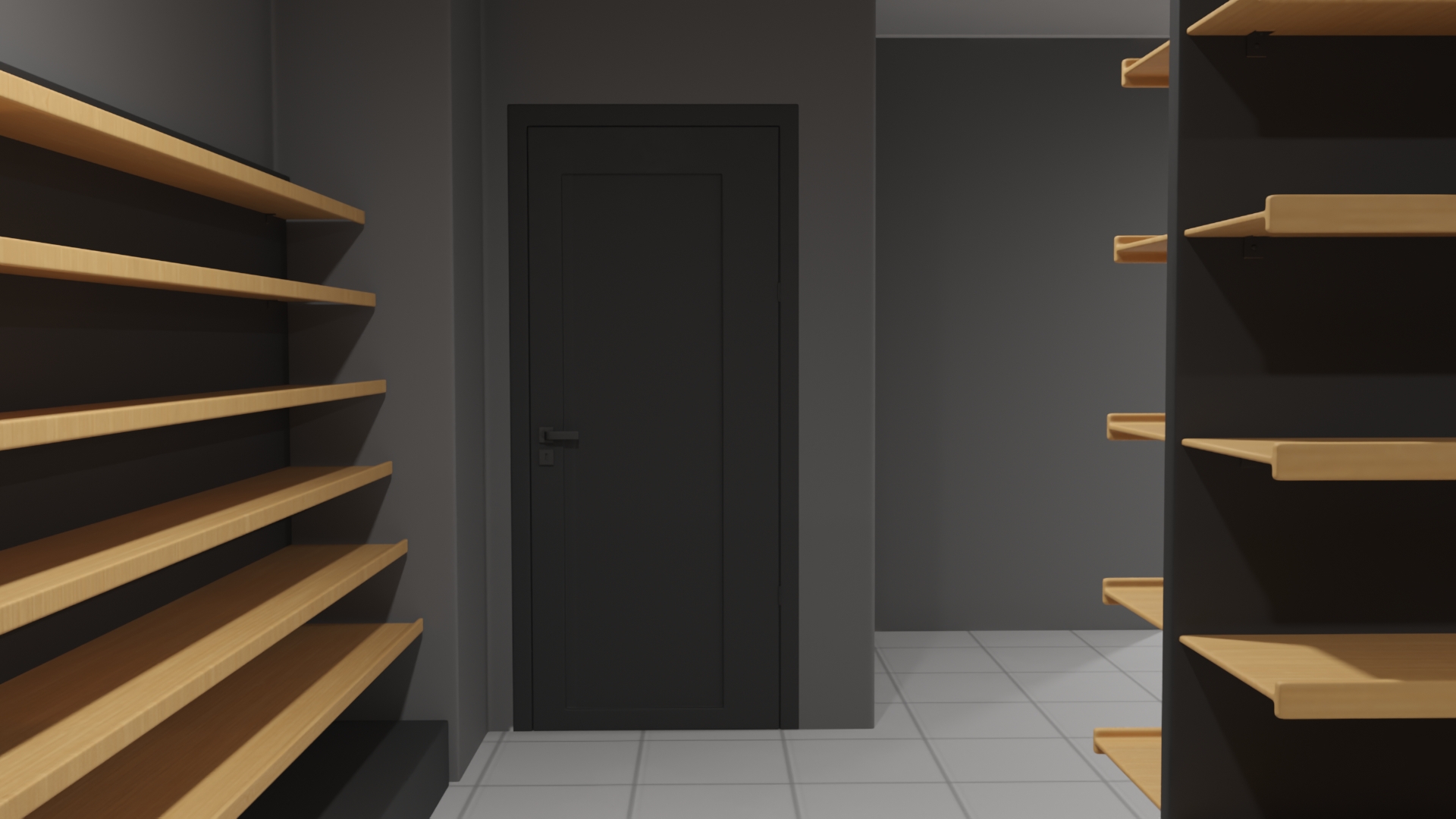3D Minimarket Grocery Store Interior model