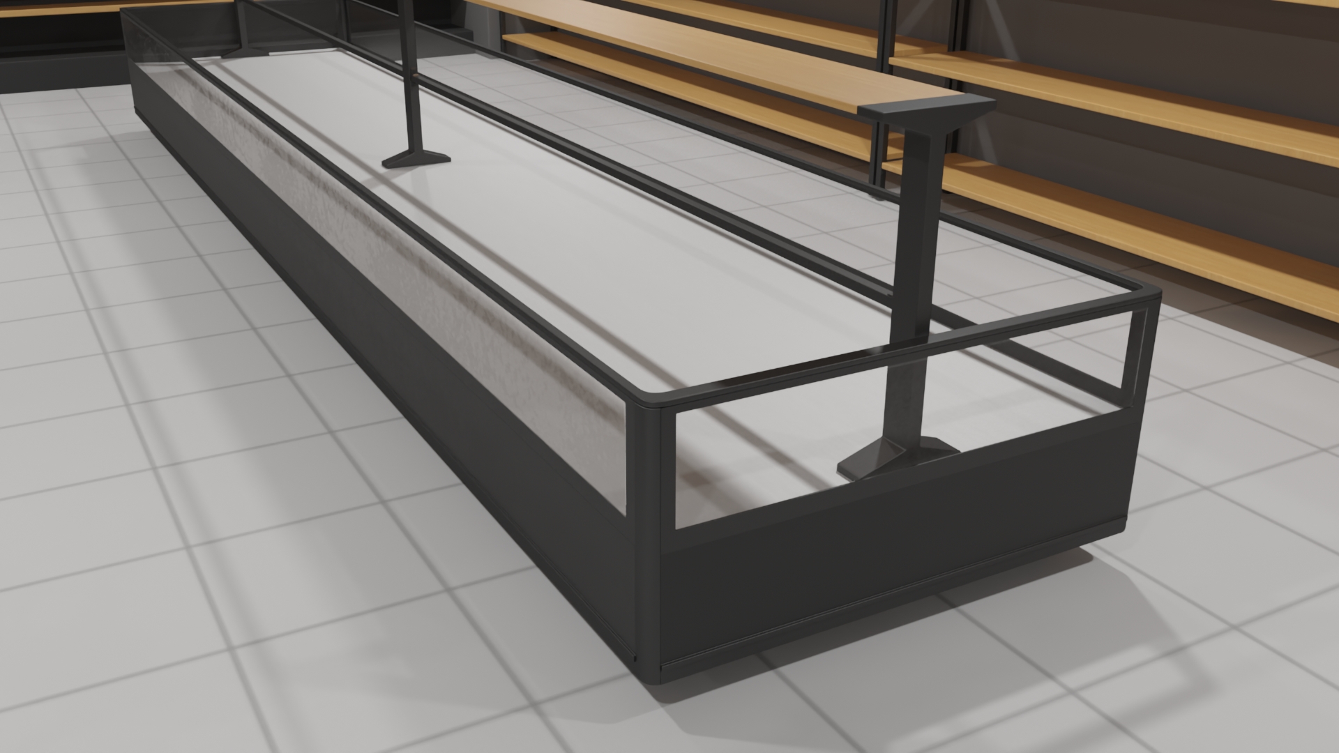 3D Minimarket Grocery Store Interior model