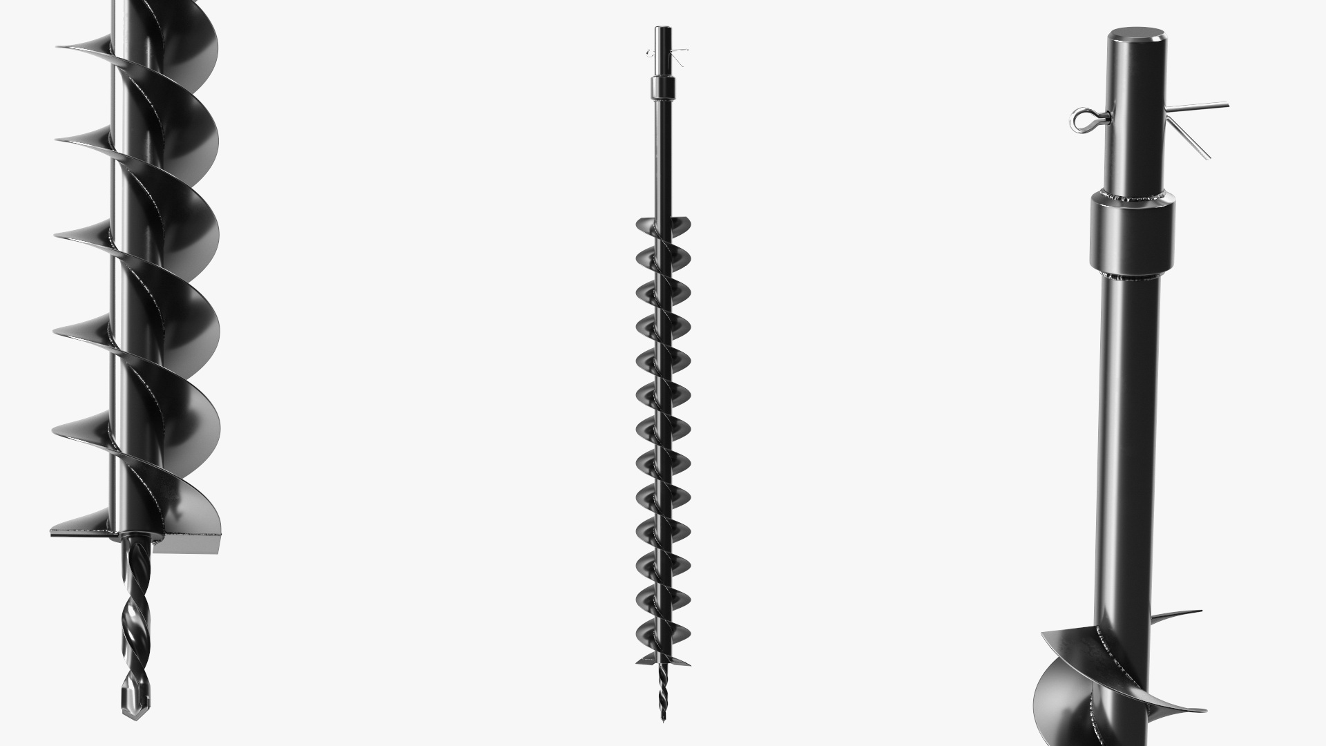 3D 80mm Earth Drill Bits