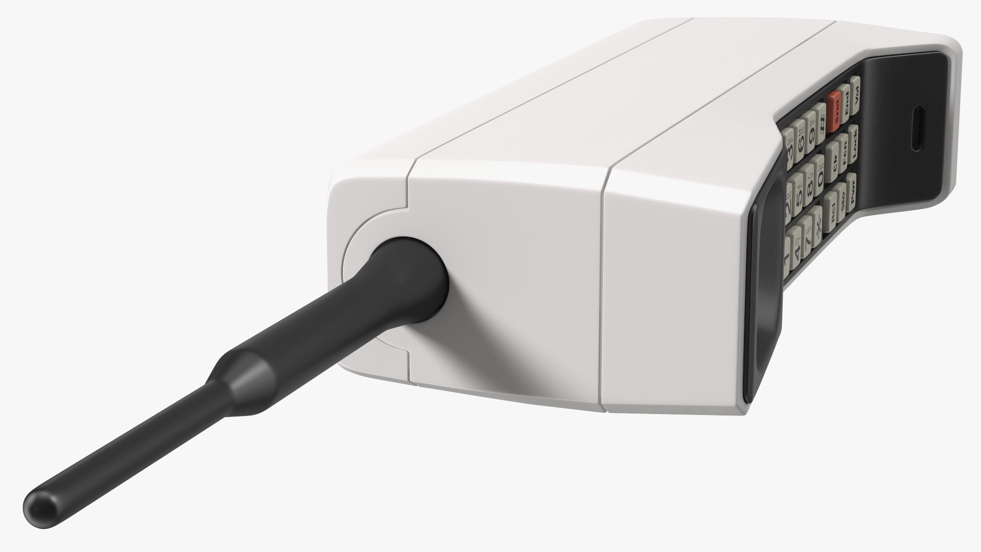 3D model Vintage 80s Brick Mobile Phone