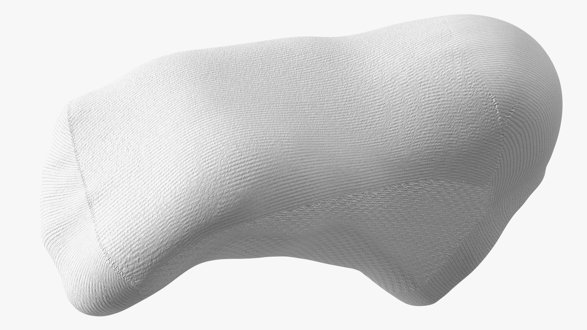 3D Socks Nike Grey on The Foot Standing Toes