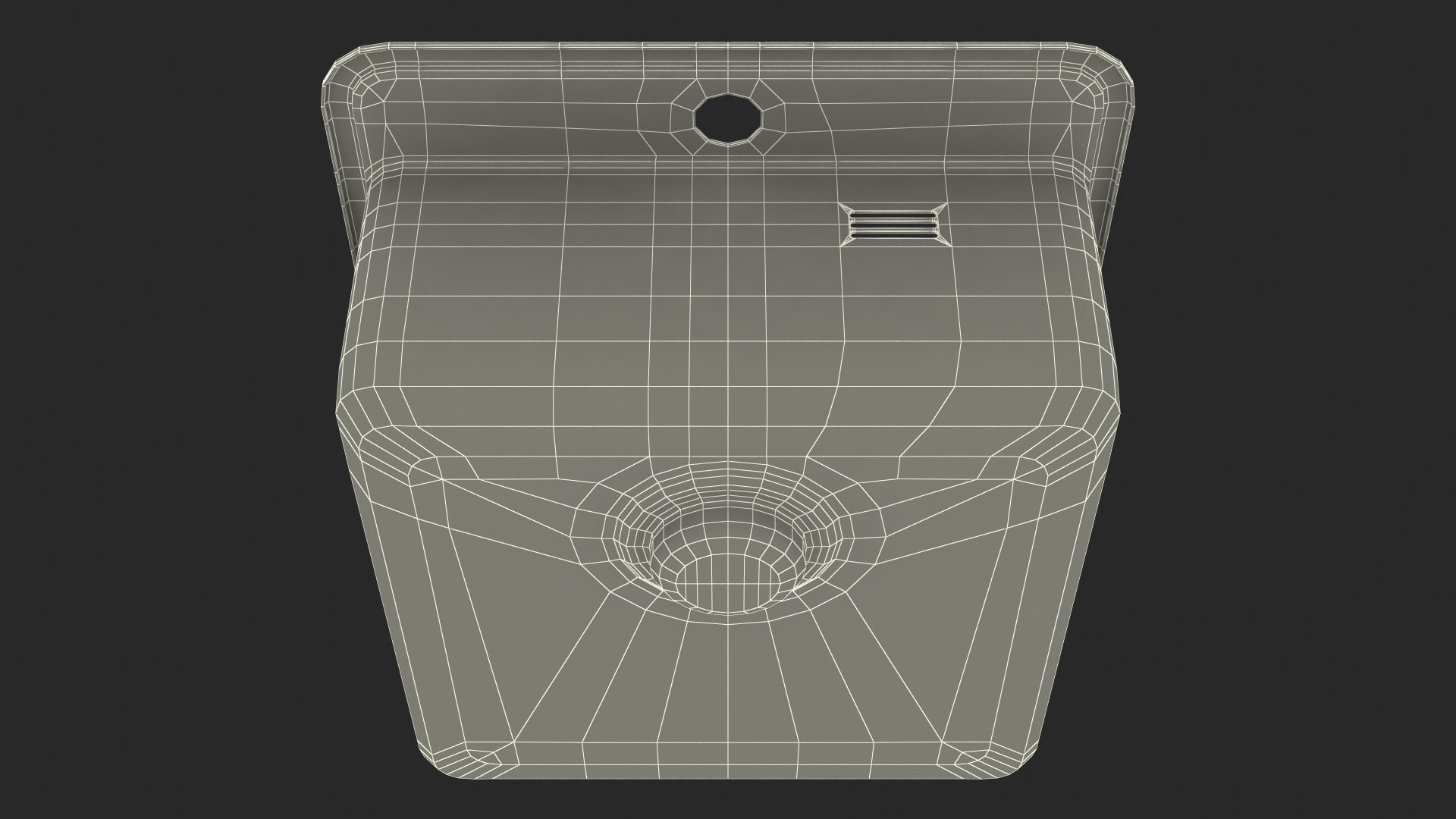 3D Single Bowl Stainless Steel Inset Sink model