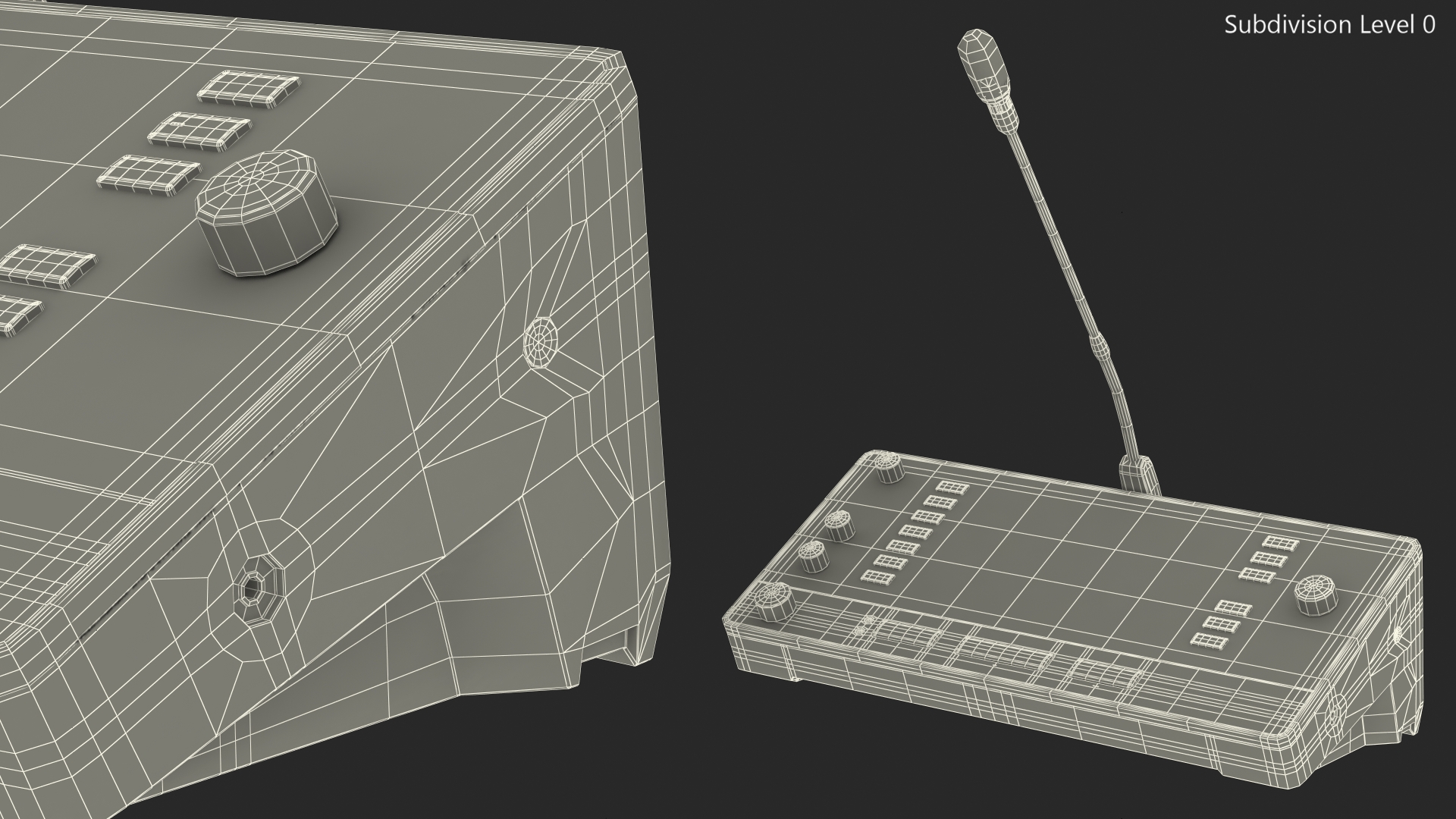 Full Digital Multichannel Interpreter Desk 3D