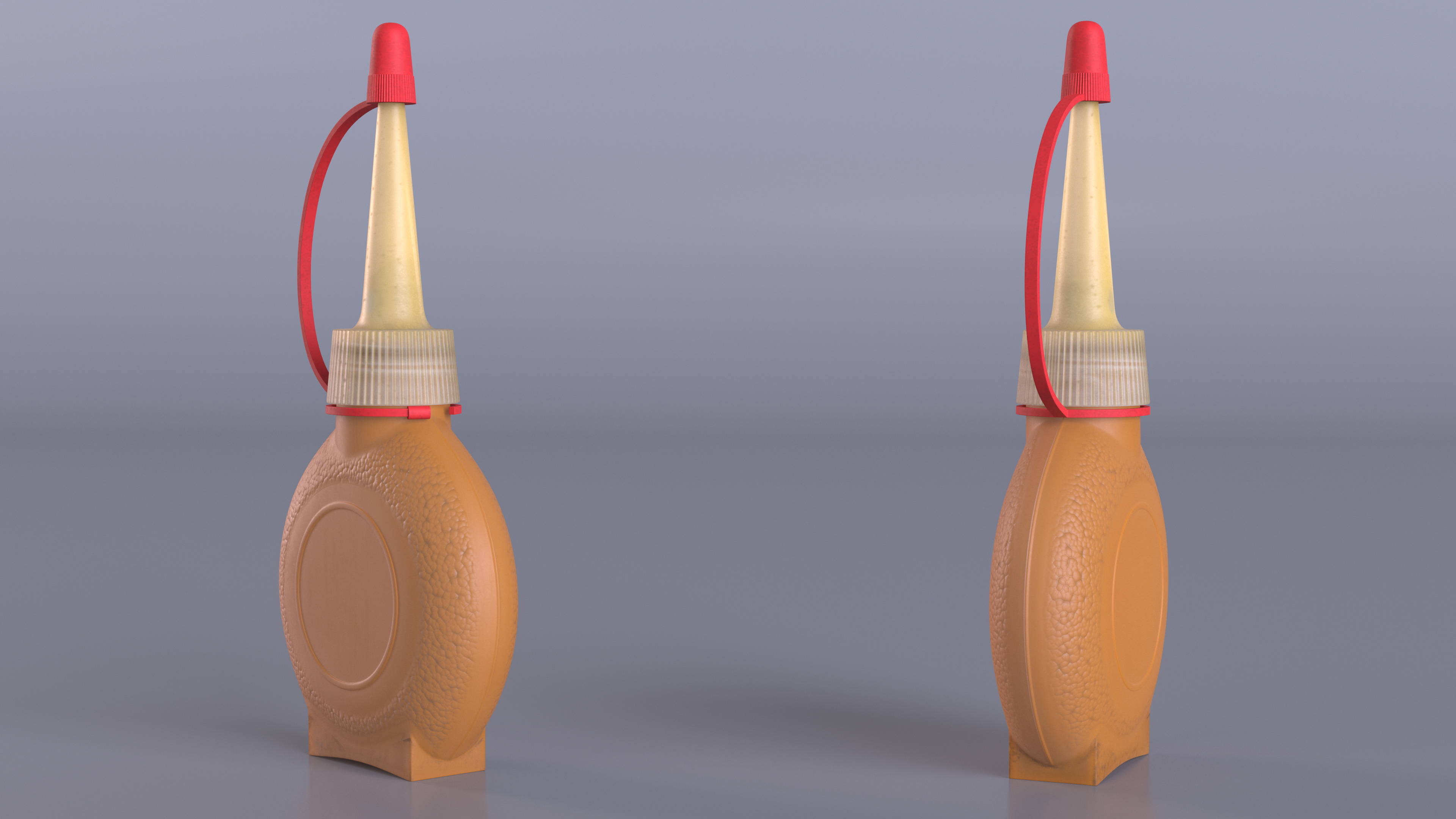 3D model Old Oiler Can Closed