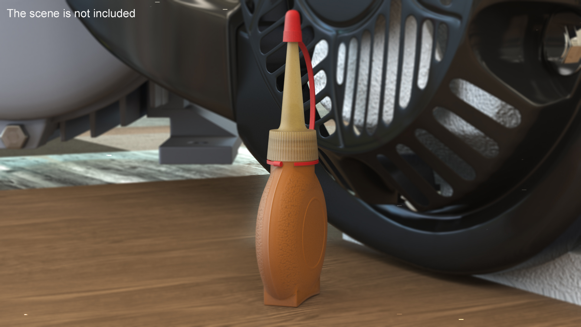 3D model Old Oiler Can Closed