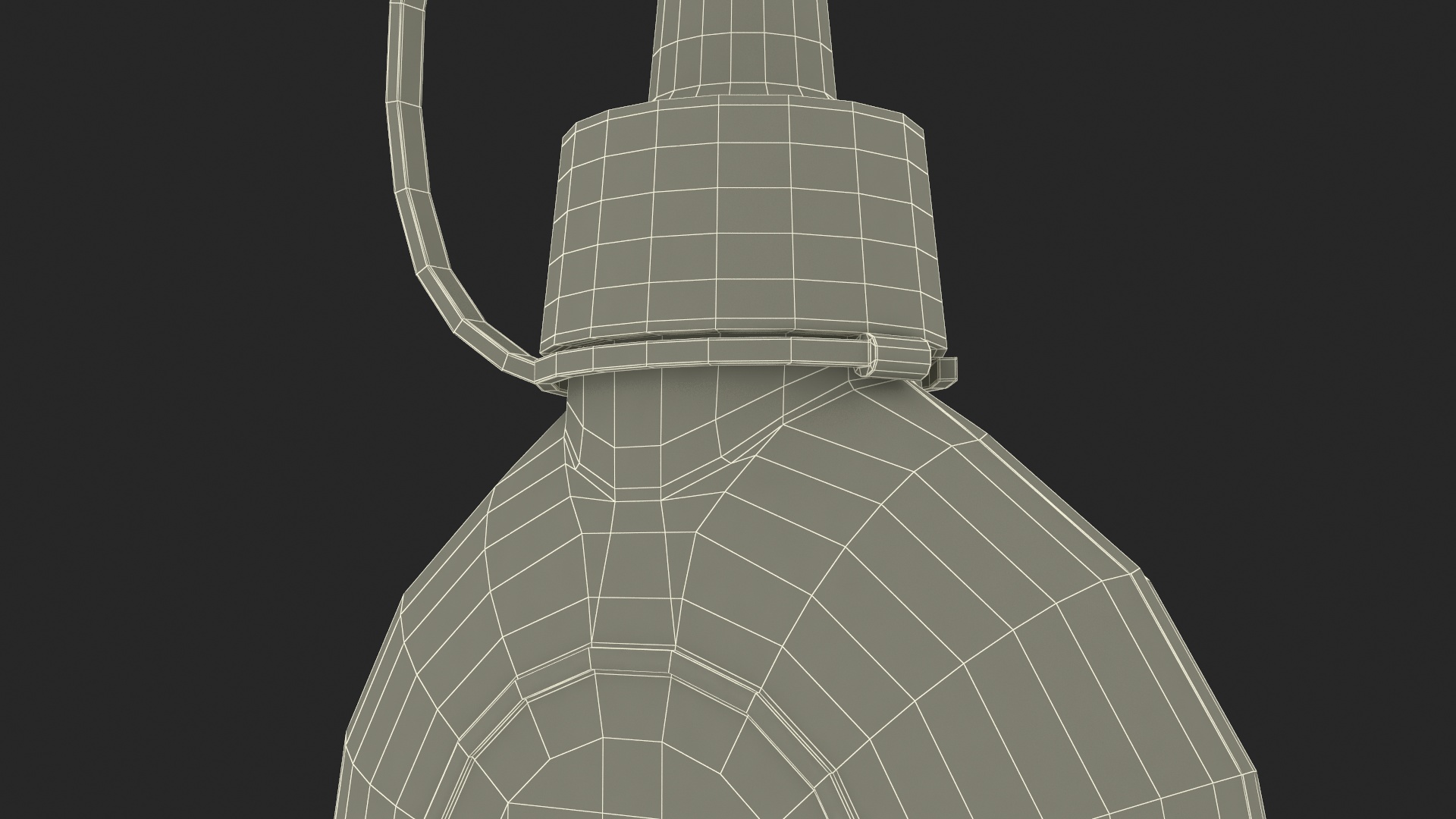 3D model Old Oiler Can Closed