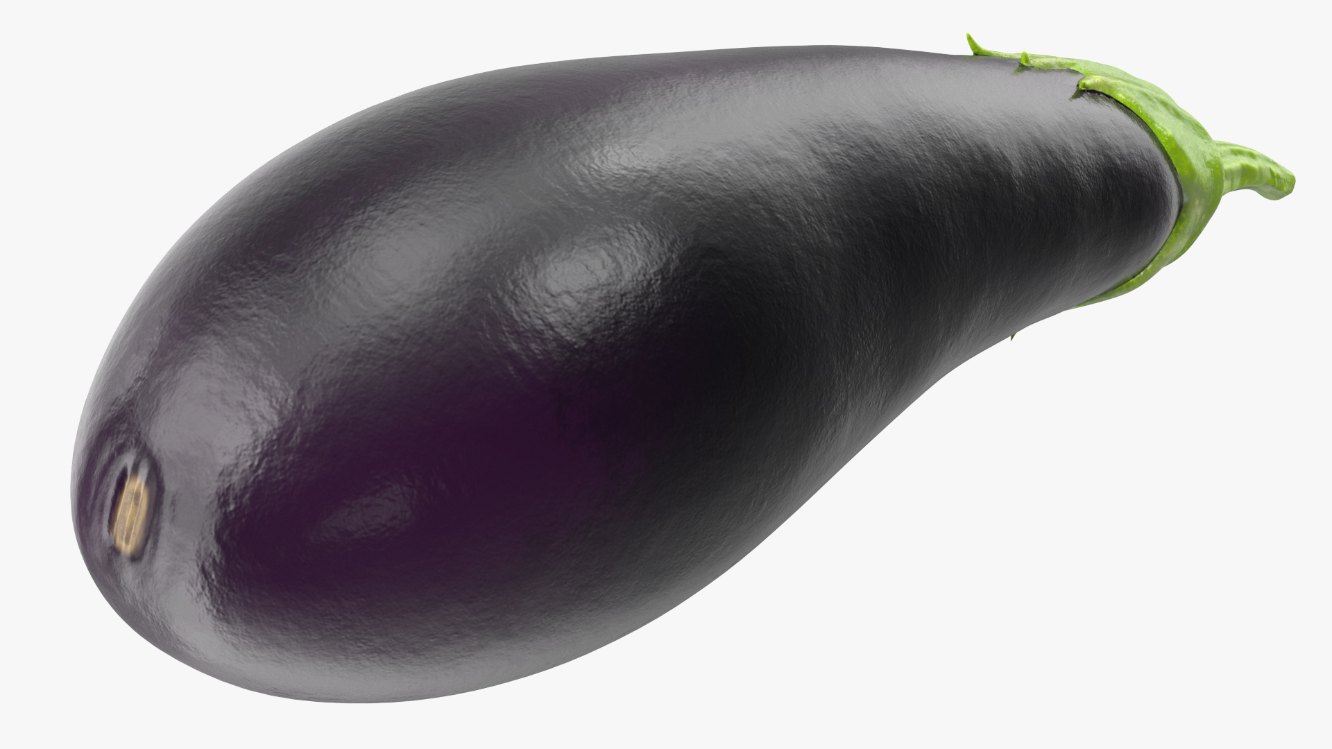 3D model Dark Purple Eggplant