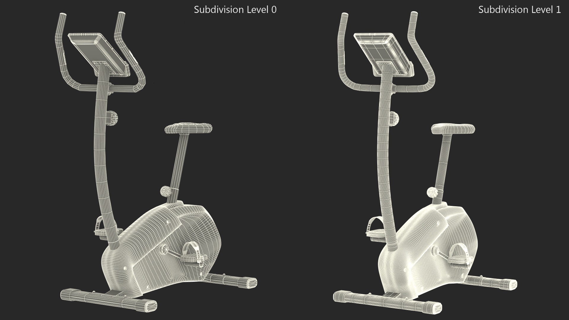3D model Indoor Exercise Bike