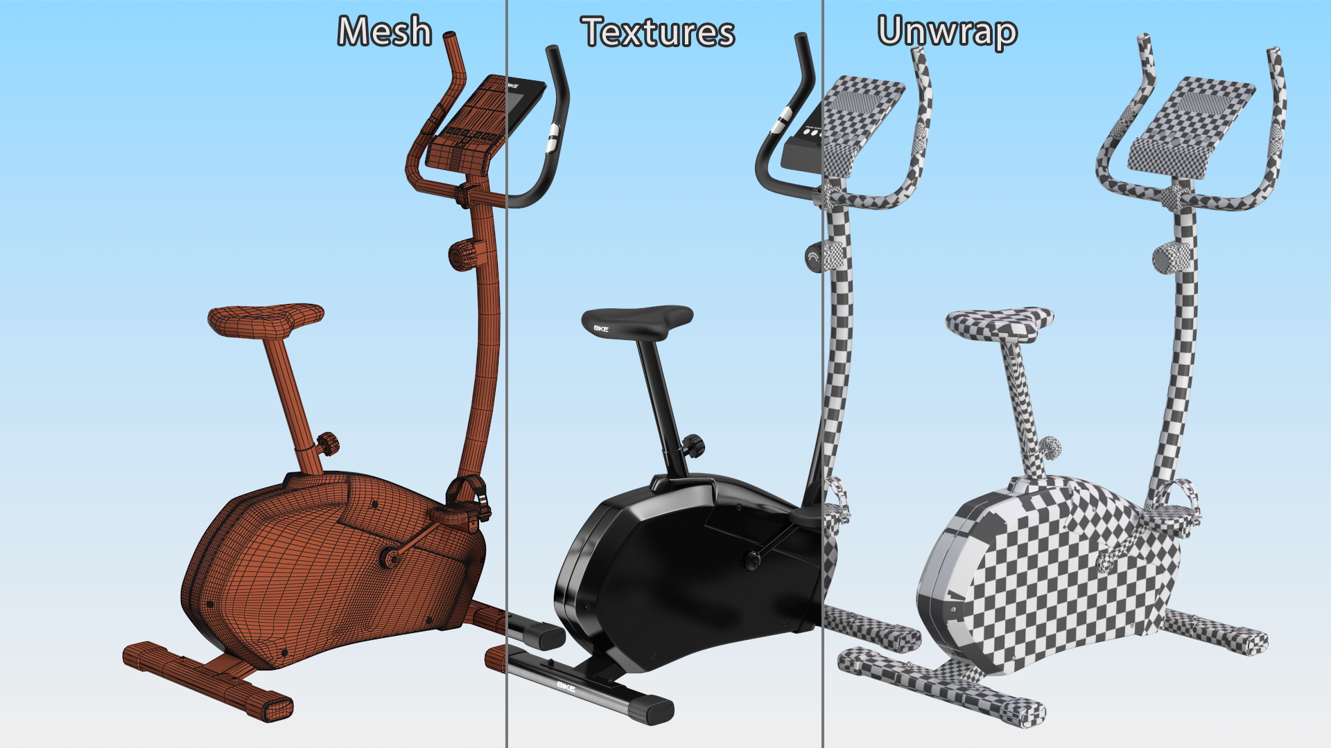 3D model Indoor Exercise Bike