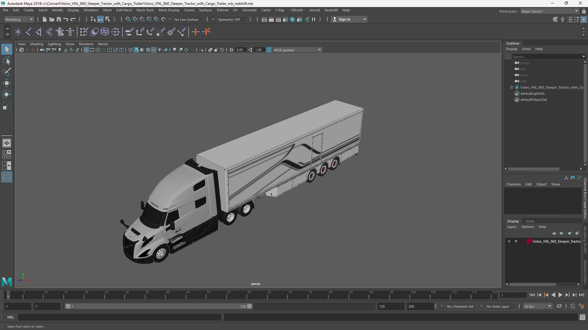 Volvo VNL 860 Sleeper Tractor with Cargo Trailer - view 11