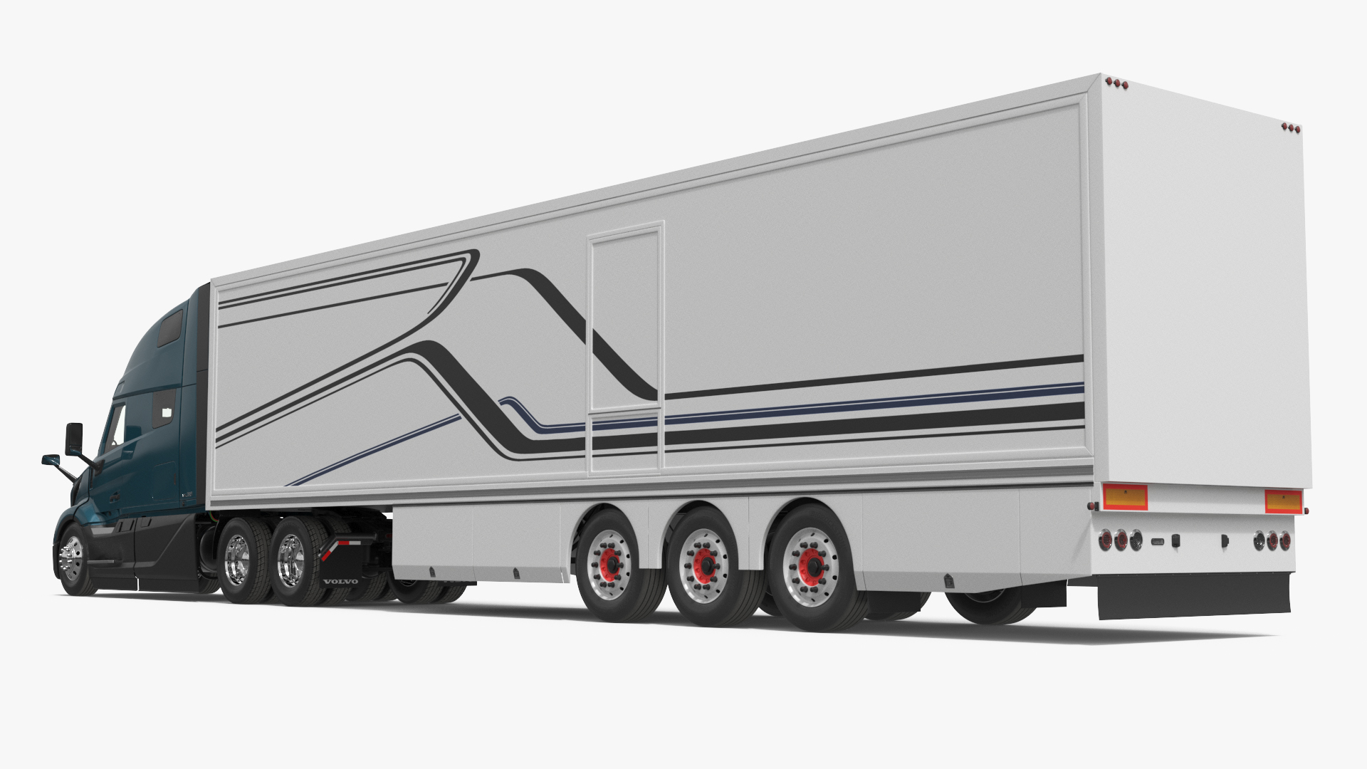 Volvo VNL 860 Sleeper Tractor with Cargo Trailer - view 8
