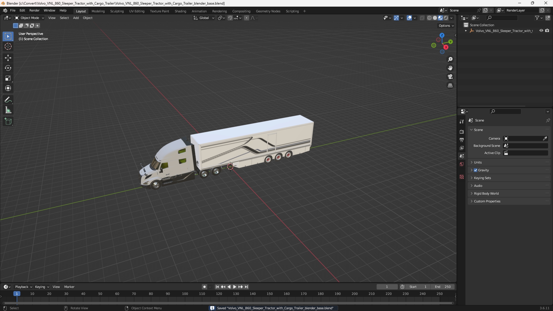 Volvo VNL 860 Sleeper Tractor with Cargo Trailer - view 10