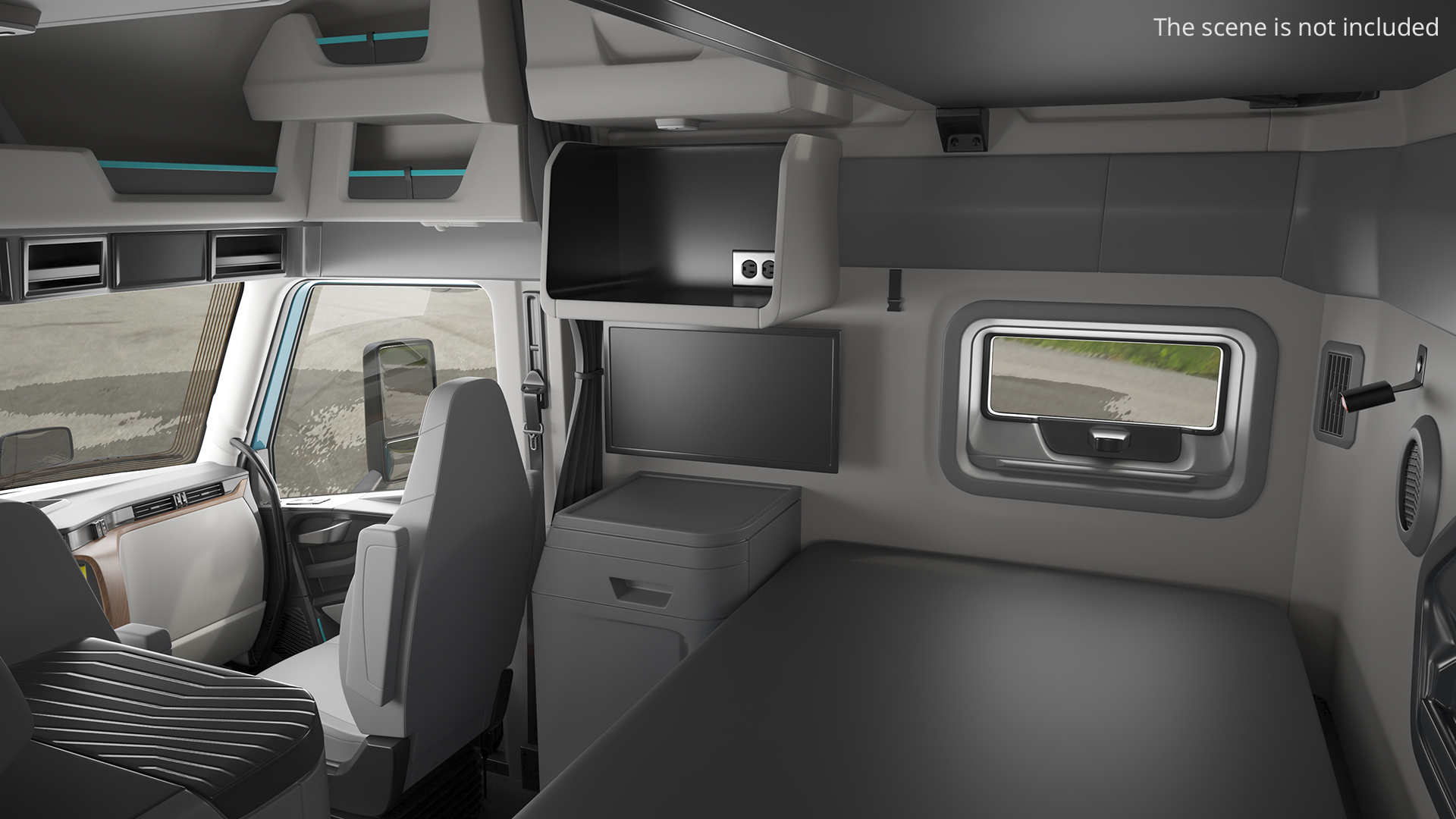 Volvo VNL 860 Sleeper Tractor with Cargo Trailer - view 7